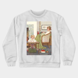 His Book by Millicent Sowerby Crewneck Sweatshirt